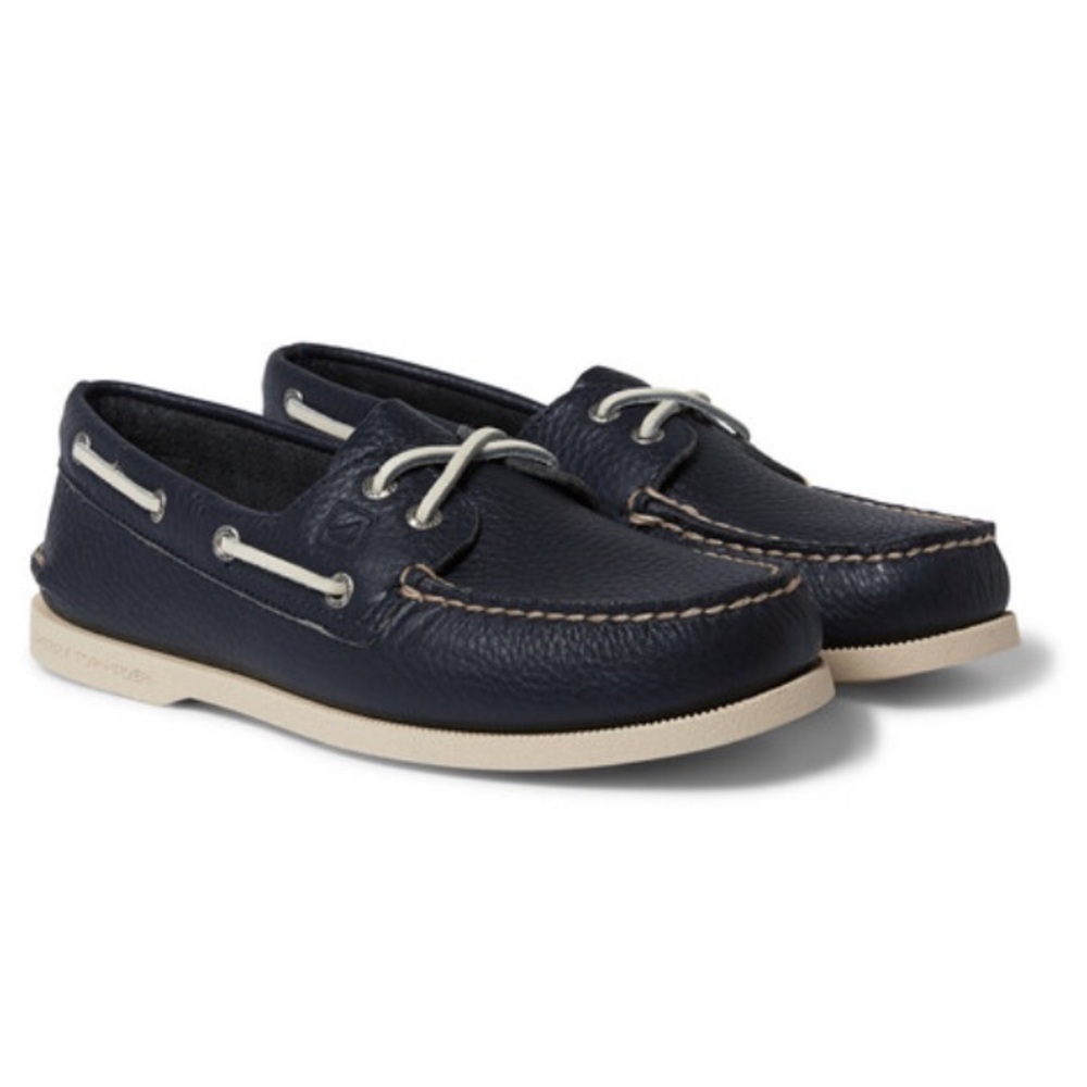 NWT SPERRYS Navy Boat Shoes